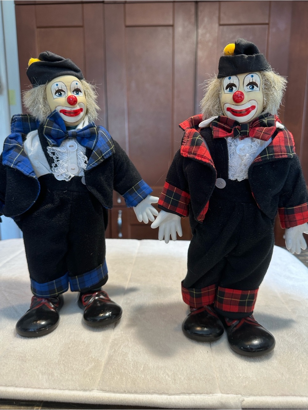 Vintage hobo doll tramp doll ceramic clown